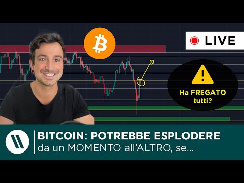 BITCOIN: POTREBBE ESPLODERE DA UN MOMENTO ALL’ALTRO (se succede QUESTO)