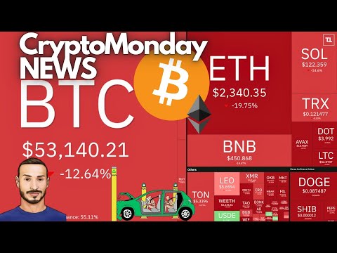 BITCOIN & CRYPTO FLASH CRASH 🔴 Crypto Monday NEWS w31/’24