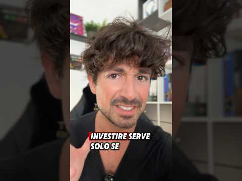 ❓INVESTIRE SERVE SOLO se SEI GIÁ RICCO? #bitcoin #crypto #investing