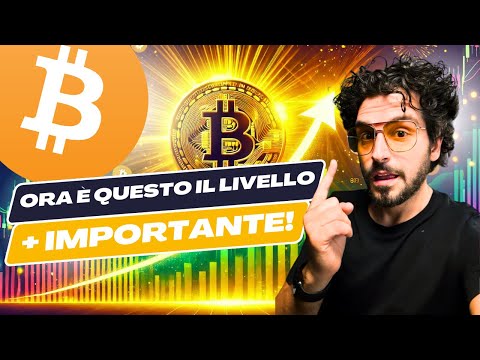 BITCOIN NEWS: CAMBIERÀ TUTTO SOLO DA QUESTO PUNTO IN POI  Bitcoin monday analisi e previsioni