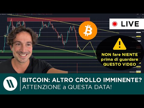 BITCOIN: ALTRO CROLLO IMMINENTE?  ATTENZIONE a QUESTA DATA!