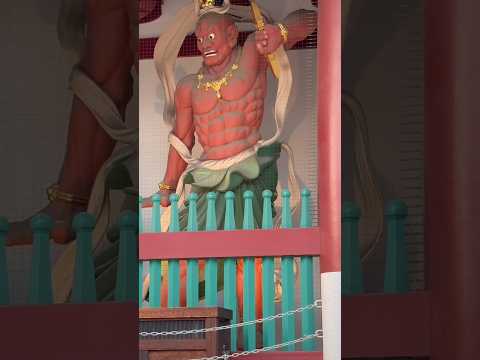 🌟Di fronte al Tempio Shitennoji di Osaka, due figure catturano l’attenzione: Agyo e Ungyo #giappone