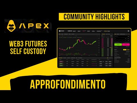 👀 APEX: WEB3 FUTURES IN SELF CUSTODY [tutorial completo]