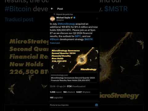 MicroStrategy vuole farsi prestare altri 2 miliardi per comprare Bitcoin