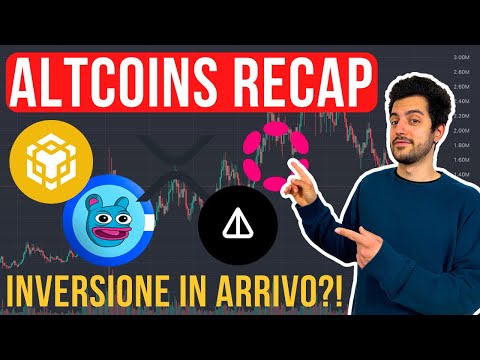 🚨 IL MOMENTO CHE TUTTI ASPETTAVANO? ALTCOINS RECAP 🚨 BITCOIN / ALTS [time sensitive]