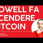 Bitcoin sceso per colpa di Powell