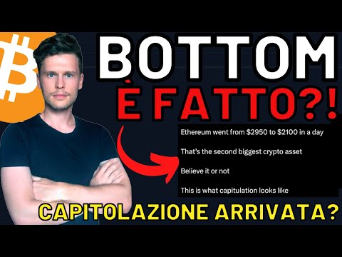 🚨👀 CAPITOLAZIONE E BOTTOM ARRIVATO?! 👀🚨 MORNING w/CRYPTO: BITCOIN / ALTCOINS [time sensitive]