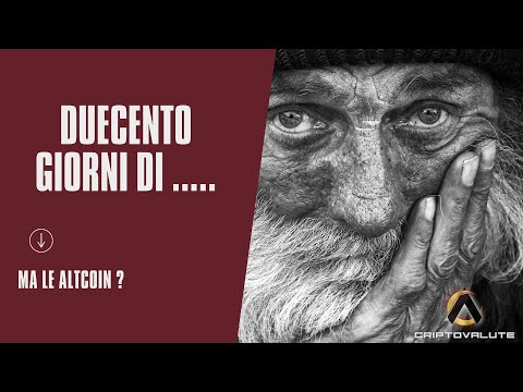 200 GIORNI di ….. Ma le ALTCOIN ?