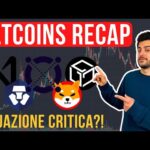 🚨 ALTCOINS RECAP: SITUAZIONE CRITICA?! 🚨 BITCOIN / ALTS [time sensitive]