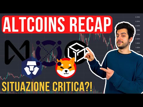 🚨 ALTCOINS RECAP: SITUAZIONE CRITICA?! 🚨 BITCOIN / ALTS [time sensitive]