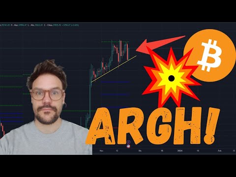 OUCH! FA MALE! BITCOIN E CRYPTO CAPITOLAZIONE TOTALE! BULL MARKET IN PERICOLO!