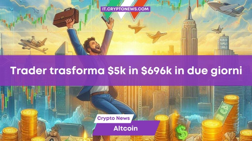 L’assurda storia del trader che ha trasformato $5.000 in $696.000 in due giorni