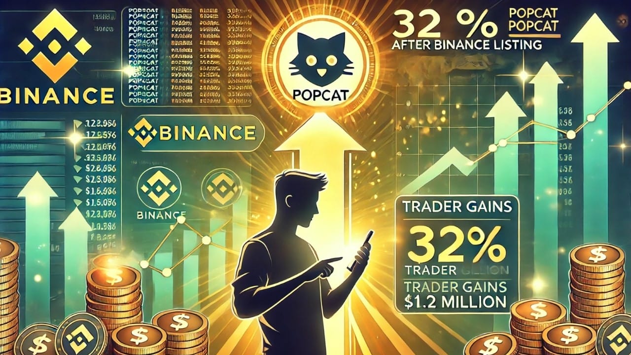 POPCAT aumenta del 32% dopo la quotazione su Binance – Trader guadagna $1,2 milioni