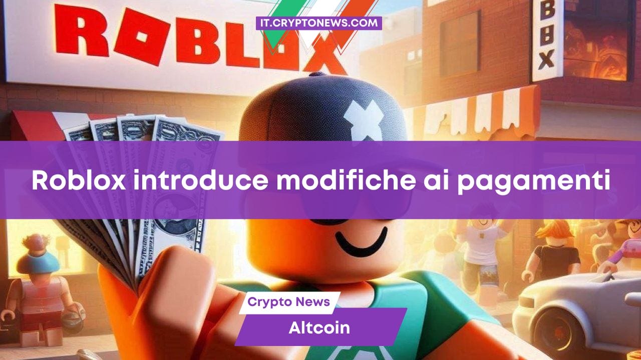 Roblox consentirà agli sviluppatori di addebitare ai giocatori valuta Fiat