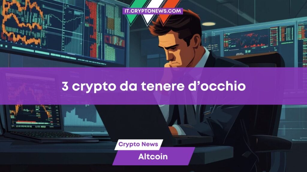 3 crypto che potrebbero fare x10 mentre Bitcoin rallenta