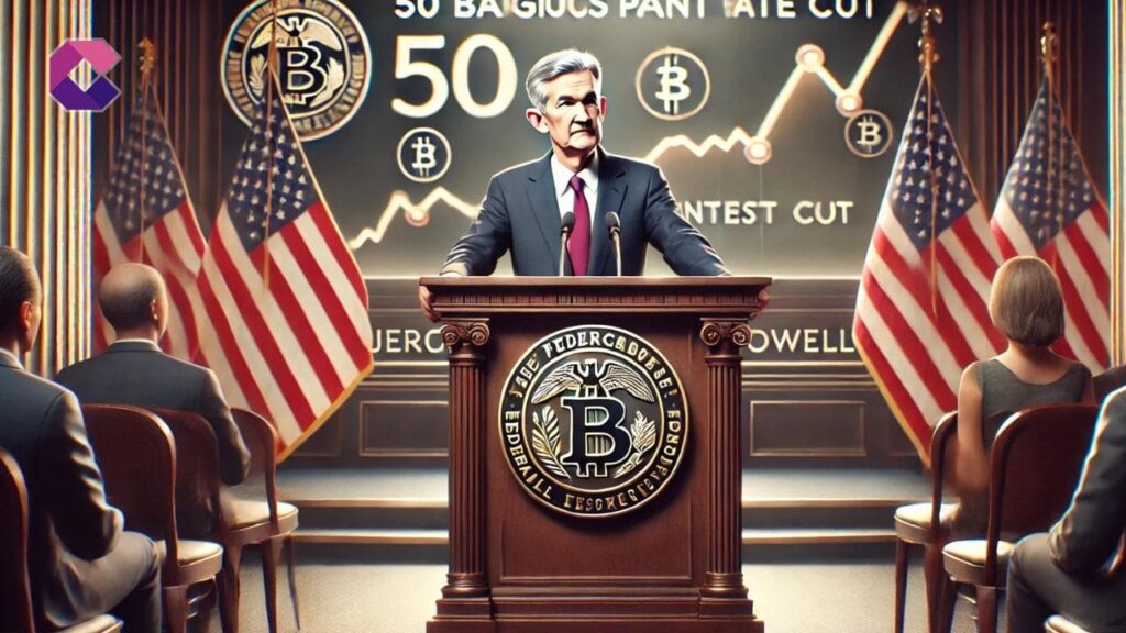 La Fed taglia i tassi di 50 punti base: Bitcoin e le crypto volano