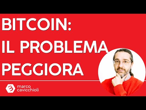 Il “problema” sembra peggiorato: rischi per il prezzo di Bitcoin