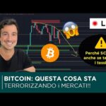 BITCOIN, CRYPTO: QUESTO STA TERRORIZZANDO I MERCATI! (ecco perché continua a scendere!)