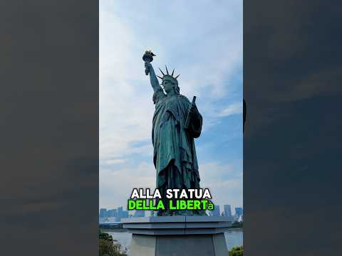 Ed eccoci qui di fronte alla statua della libertà di… Ah no siamo in Giappone #giappone #travel ￼
