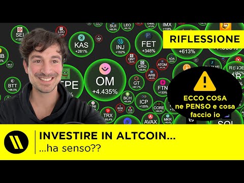 INVESTIRE IN ALTCOIN HA SENSO? Ecco cosa ne penso (e cosa faccio io).