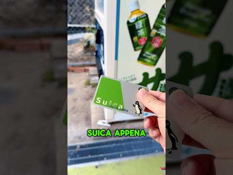 Come Fare la Suica Fisica per pagare i Treni a Tokyo e in Giappone #travel #giappone