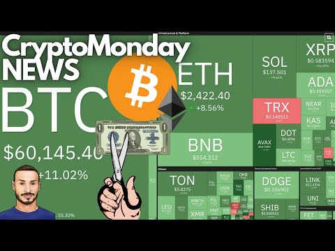 BITCOIN e Crypto: ecco il TAGLIO 📈 Crypto Monday NEWS w37/’24
