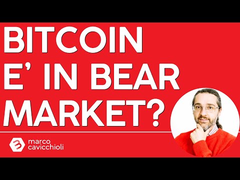 Bitcoin è già in un bear-market, oppure si riprenderà?