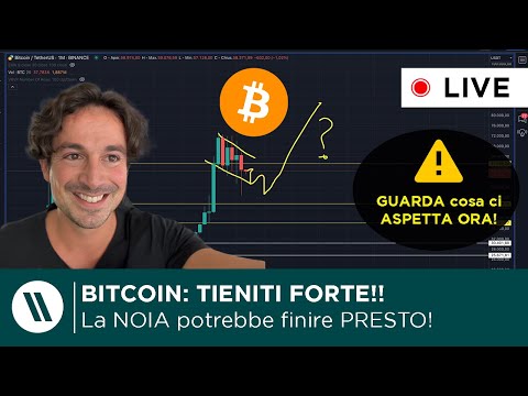 BITCOIN, CRYPTO: LA NOIA POTREBBE FINIRE MOLTO PRESTO! (inizia a tenerti forte…)