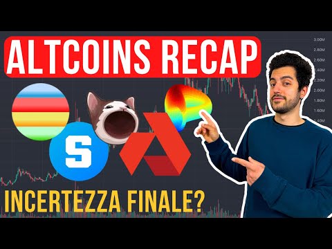 🚨 ALTCOINS: MOSSA IN ARRIVO? 🚨 BITCOIN / ALTS [time sensitive]