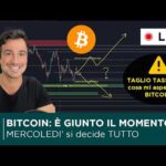 BITCOIN: È GIUNTA L’ORA! (MERCOLEDI’ TAGLIO TASSI). ECCO COSA MI ASPETTO  ATTENTO a QUESTA CRYPTO!