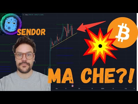 BITCOIN ALLA CARICA! LONG STRA-LIQUIDATI NEL CROLLO! SENDOR RISORGE DALLE CENERI!
