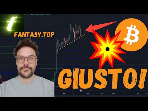 BITCOIN AL PUNTO GIUSTO! 2025 ESPLOSIVO! VET E ADA, DINOCOIN DA GUARDARE! FANTASY.TOP CHE APP!