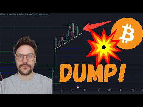 LA PRIMA GRANDE CORREZIONE! BITCOIN ROSSO! LE TEMPISTICHE CI SONO! LE ALT SE LA GIOCANO!