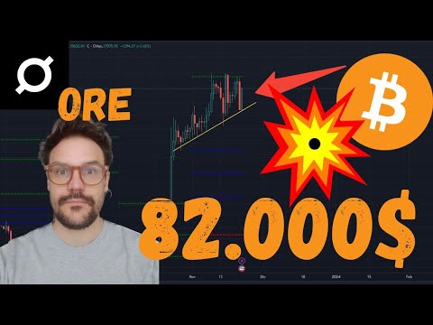 TORNEREMO SOTTO I 100K?! 82.000$ IL SUPPORTO DEL 2025! ORE, DIGITAL GOLD SUL SOLANA!