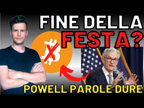 ❌🚨 LA FESTA E’ FINITA?! POWELL PAROLE IMPORTANTI ❌🚨 MORNING w/CRYPTO: BITCOIN / ALTCOINS