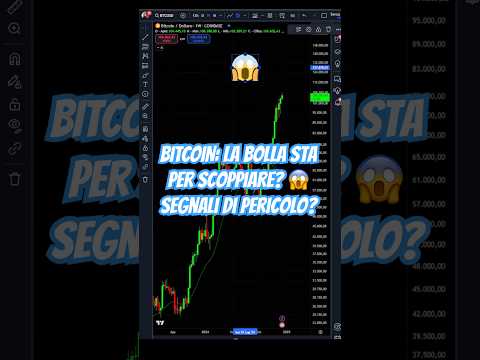 Bitcoin: la BOLLA sta per SCOPPIARE? 😱 Segnali di PERICOLO? #Bitcoin #trading #crypto