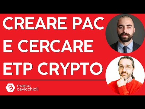 Come creare un PAC e cercare ETP Crypto