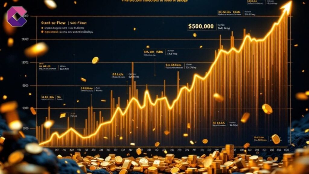 Bitcoin a $500.000: PlanB rilancia la sua previsione con il modello Stock-to-Flow