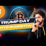 LIVE: CRYPTO ALERT! Tutte le NEWS durante il TRUMP DAY! Analisi e andamento di Bitcoin