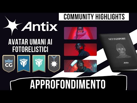 🤖 ANTIX: AVATAR UMANI AI FOTOREALISTICI?! 🤖 [approfondimento]