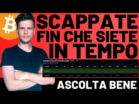 🚨❌ SCAPPA ORA DA QUESTO MERCATO ❌🚨 MORNING w/CRYPTO: BITCOIN / ALTCOINS [time sensitive]