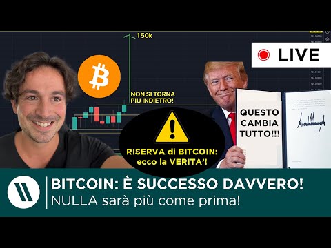 BITCOIN, CRYPTO: È SUCCESSO! NULLA SARÁ PIÙ COME PRIMA!  L’ORDINE ESECUTIVO di TRUMP CAMBIA TUTTO!