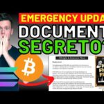 🚨 EMERGENCY: DOCUMENTO SEGRETO E’ USCITO!! 🚨 MORNING w/CRYPTO: BITCOIN / ALTCOINS [time sensitive]