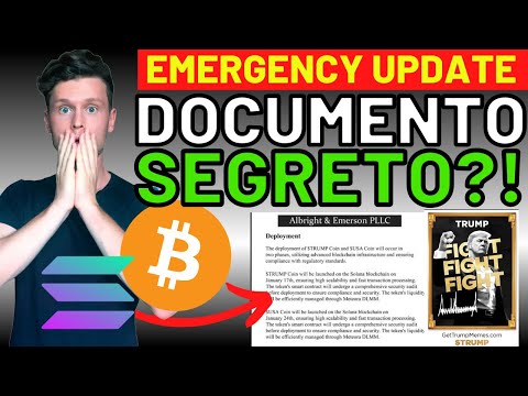 🚨 EMERGENCY: DOCUMENTO SEGRETO E’ USCITO!! 🚨 MORNING w/CRYPTO: BITCOIN / ALTCOINS [time sensitive]