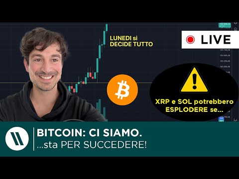 BITCOIN, CRYPTO: CI SIAMO (STA PER SUCCEDERE!!)  XRP e SOLANA POTREBBERO ESPLODERE SE…