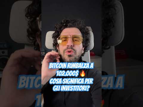 Bitcoin Rimbalza a 102.000$: Cosa Significa per gli Investitori? #Bitcoin #AnalisiTecnica #crypto