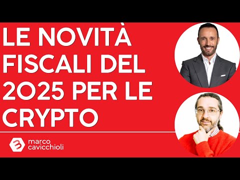 Le novità fiscali del 2025 per le crypto