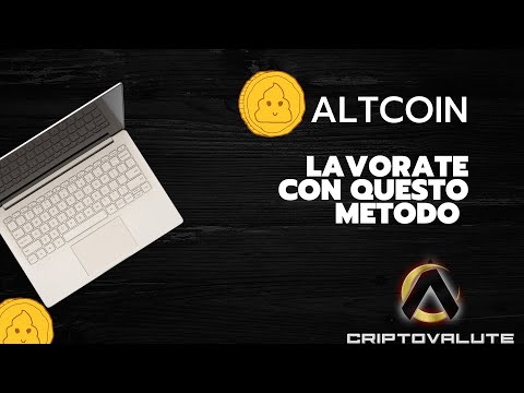 ALTCOIN lavorate con questo metodo e non vi serve sperare in … ALTSEASON SOON