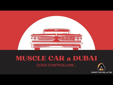 DUE passi tra le MUSCLE CAR a DUBAI