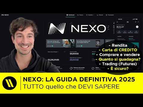 NEXO: LA GUIDA DEFINITIVA 2025  Come funziona, quanto si GUADAGNA, CARTA di CREDITO, recensioni